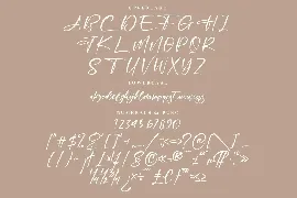 Jelistha Modern Handwritten Font