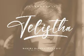 Jelistha Modern Handwritten Font