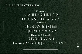 Rayaa - Decorative Stencil Font