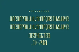 Lines Desyroge Font