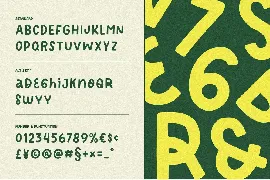 Moreganic - Organic Font