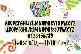 Playful Time font