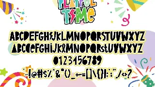 Playful Time font