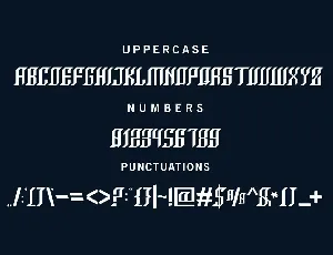 Gressleng font