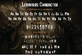 Lexaviers font