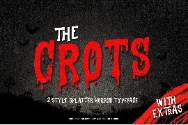 The Crots Typeface font