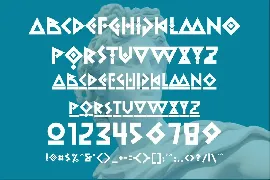 Tribal Romangreek - Decorative Font