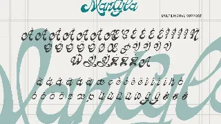 Mantyla - Hippie Script font