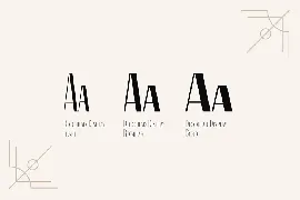 Decohead Display font