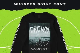 Whisper Night font