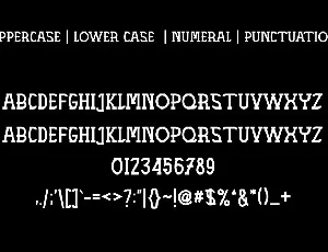 DARK MENUR - Serif Font