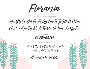 Florania Script Font