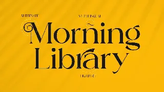 Aurora Modern Serif Font