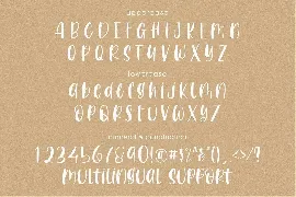 Mochaberry font