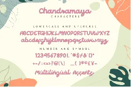 Chandramaya font