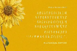 Pretty Garden font