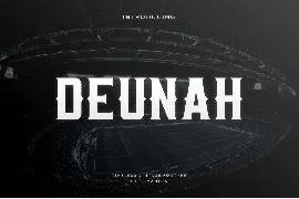 Deunah font