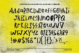 Hypercrack - Scribbles Font