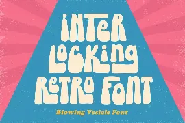 Blowing Vesicle font