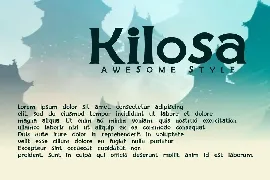 Kilosa - Serif Font