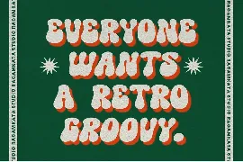 Super Retro - Groovy Retro Typeface font