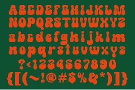 Super Retro - Groovy Retro Typeface font