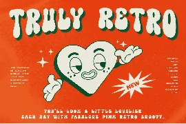 Super Retro - Groovy Retro Typeface font