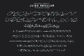 Juide Casual Signature Font