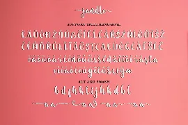 Jandle Script font