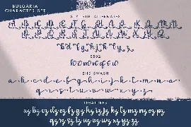 Bulgaria - Modern Calligraphy Font