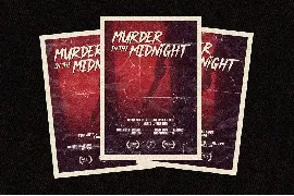 Midnight Terror - Horror Font