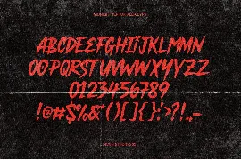 Midnight Terror - Horror Font