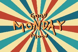 Monday Mood - Handwritten Font