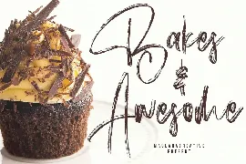 Gastronomes Brush Handmade Font