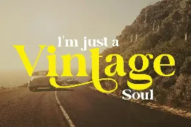 Vintage  Font- Glamsy