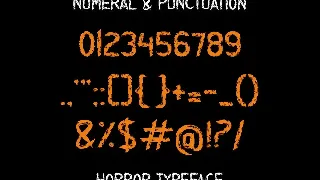 Diphobia - Display Horor Font