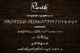 Rivaldy | A Handwritten Font