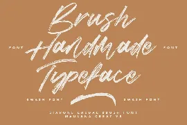 Siarons Casual Brush Font