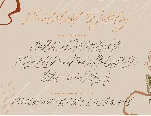 Matilost Wikly font