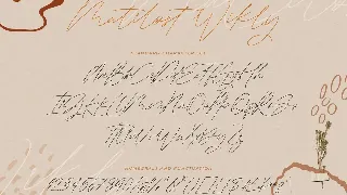 Matilost Wikly font