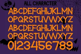 Pumpkiny Font - Halloween Typeface