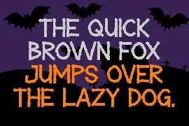 Pumpkiny Font - Halloween Typeface