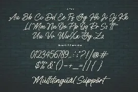 Holidream - Monoline Signature Font