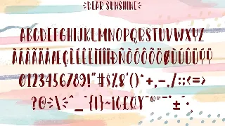 Dear Sunshine font