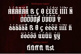 Blatters - Gothic Font