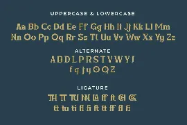 Amuttix - Serif Display Font