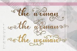 Kanaya - Romantic Font