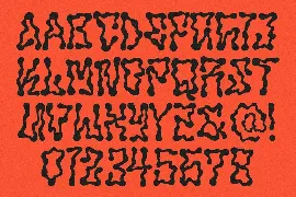 Squide - Experimental Display Font