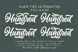 Hundred Miracles Urban Retro Font