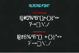 Alterio || Modern Display Font